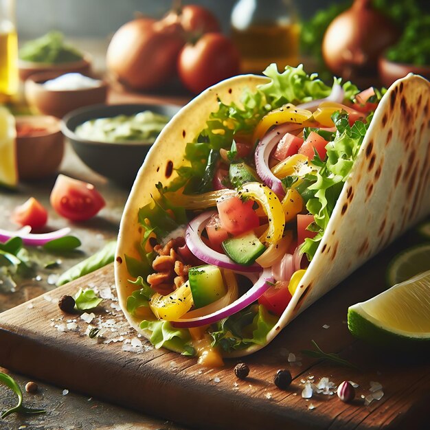 La collection de tacos mexicains Fiesta Vibrant sur Freepik