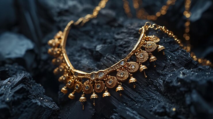Photo collier d'or