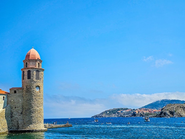 Collioure, une ville sur la côte méditerranéenne dans le sud de la France