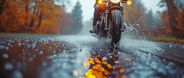 collisions de motos sur les routes publiques