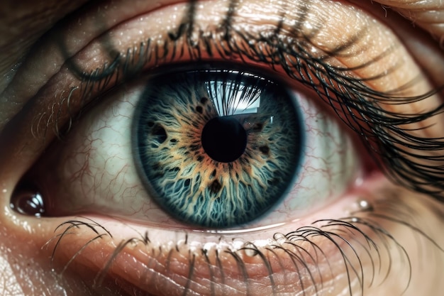 Collyre antiseptique utilisé avant la cataracte créé avec l'IA générative