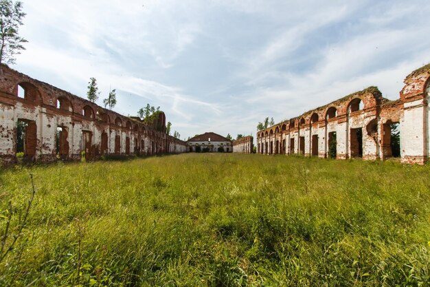 Colonie de la région de Novgorod Ruines Ruines