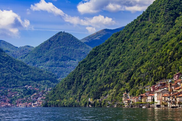 Colonno, lac de Côme, Italie