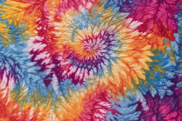 Coloré Tie Dye Fond Tie Dye Texture Fond Tie Dye Texture Tie Dye Fond Tie Dye Papier numérique Tie Dye Motif tie dye AI Génératif