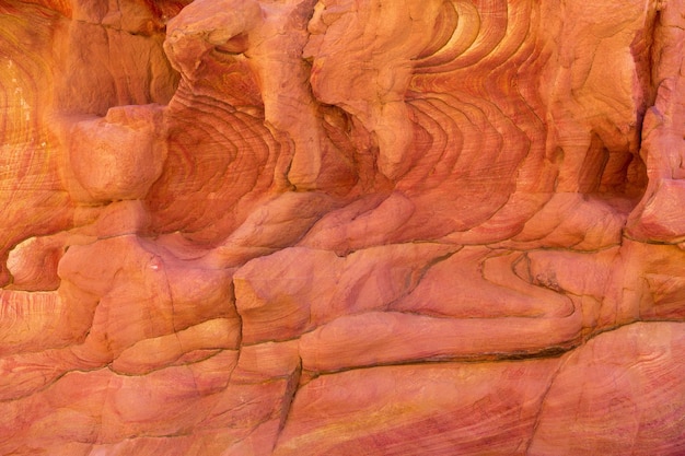 Colored Canyon est une formation rocheuse sur la péninsule du sud du Sinaï en Egypte des roches du désert multicolores