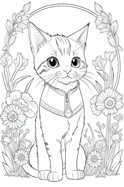 Coloriage avec des animaux