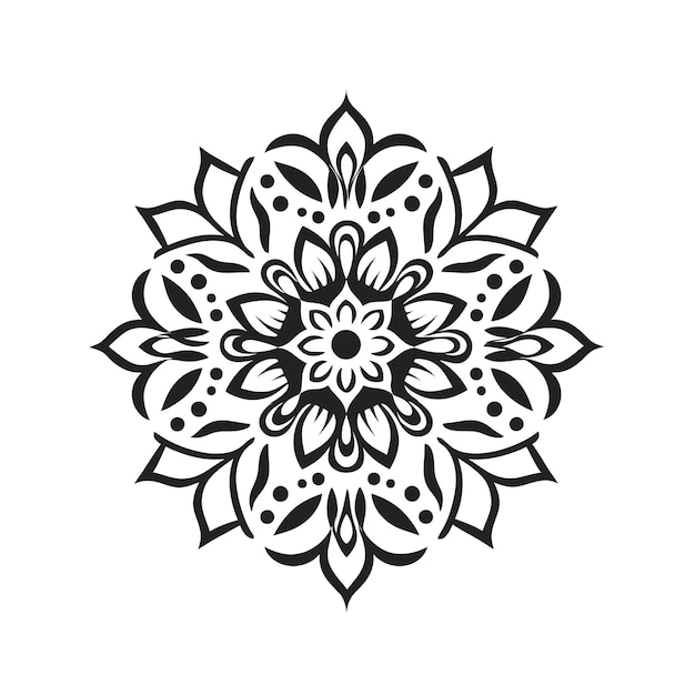 Coloriage d’art en ligne d’une fleur de jardin