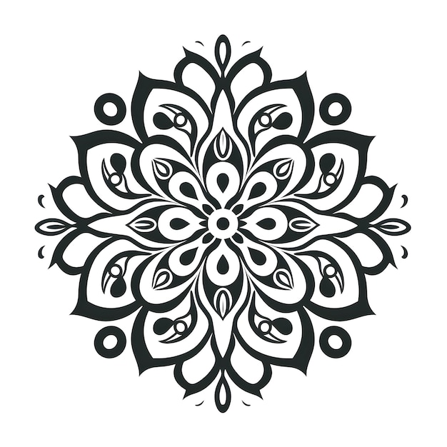 Coloriage d’art en ligne d’une fleur de jardin