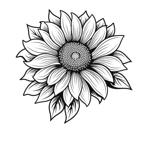 Coloriage fleur