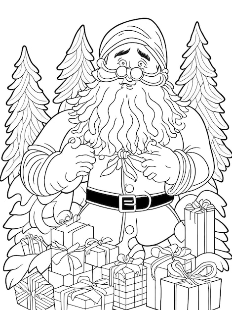 Coloriage de Noël pour les enfants