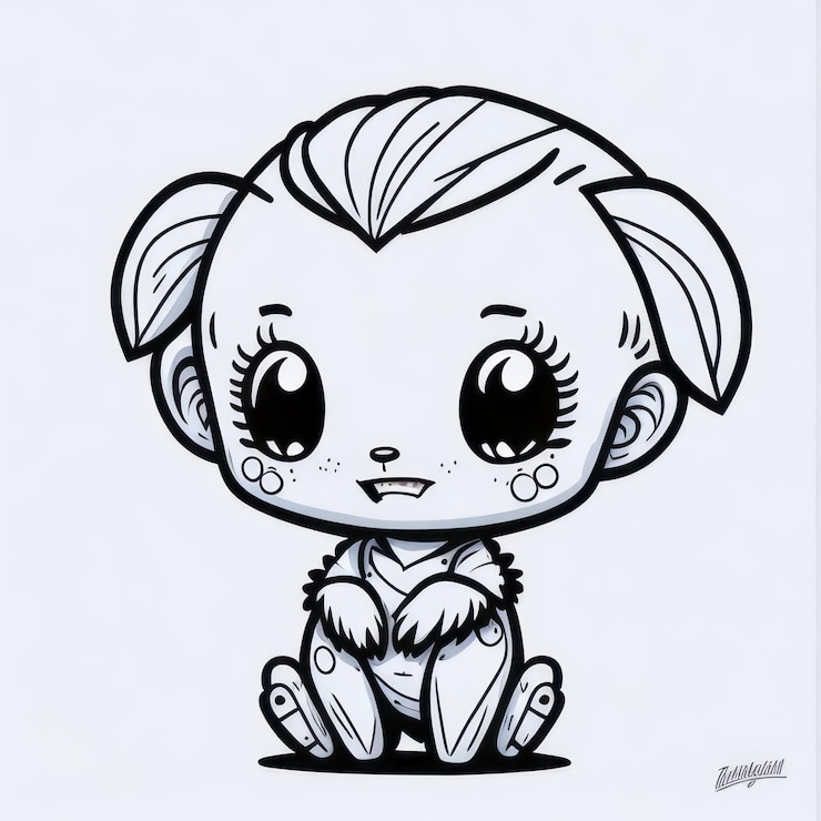 Photo coloriage pour enfants fourmi