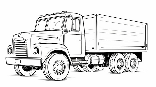 Coloriages De Camion