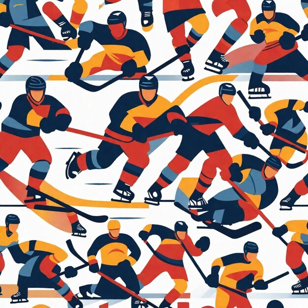 Des combats de hockey passionnants