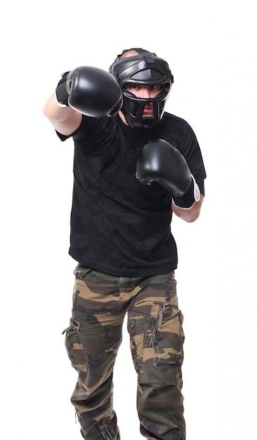 Combattant de krav maga