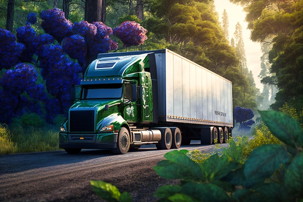 Combinant le transport de conteneurs par camion et de cargos, ce système offre une logistique transparente, rentable et respectueuse de l'environnement