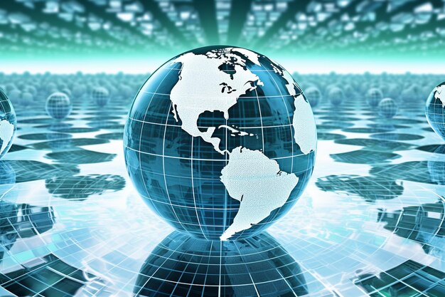 La communication commerciale internationale à l'échelle mondiale avec la technologie