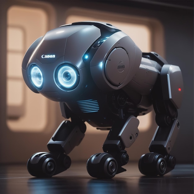 Un compagnon robot intelligent et sympathique