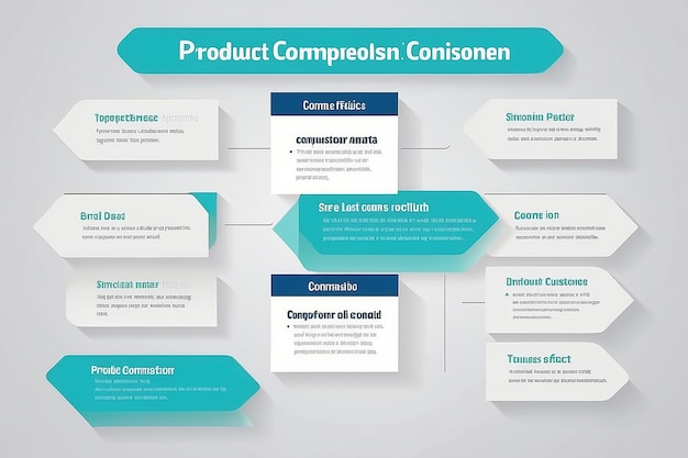 Photo comparaison des produits