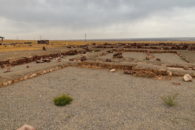 Le complexe architectural et archéologique d'Akyrtas. Kazakhstan.