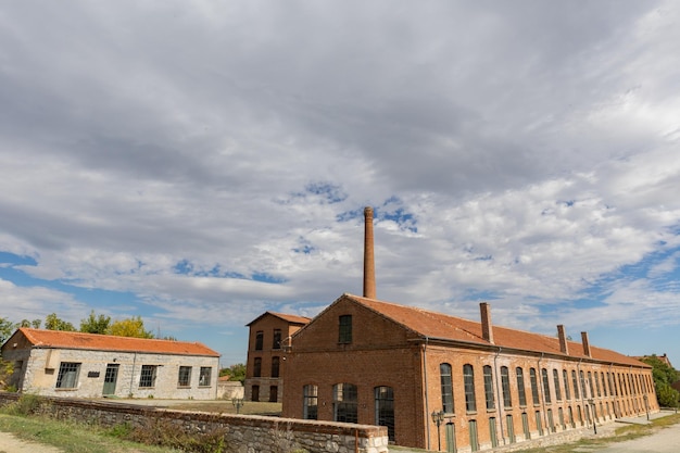 Complexe industriel historique Tzivre Silk Factory à Soufli Evros Grèce