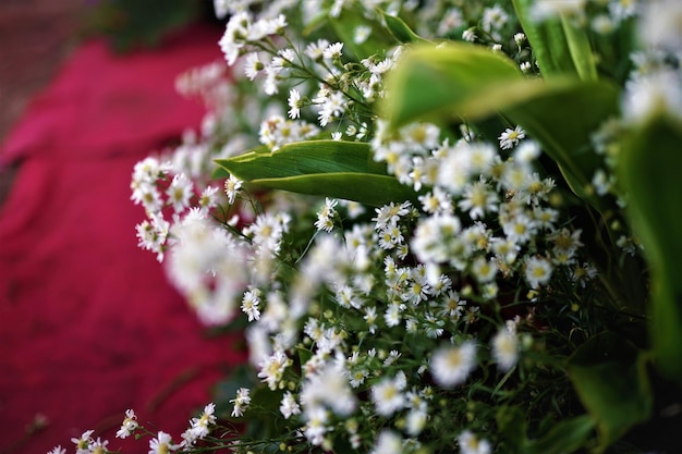 Composition florale de mariage