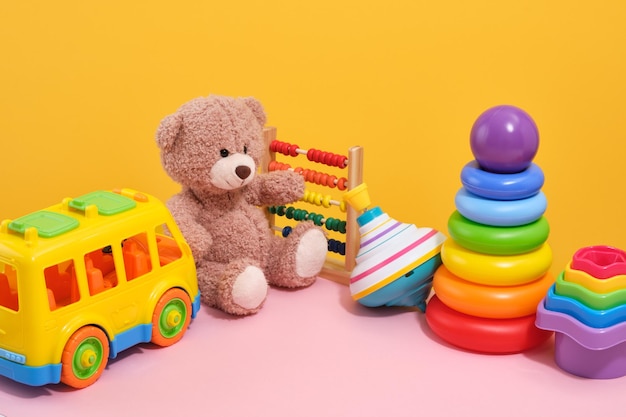 Composition de jouets pour enfants Éducation et développement de l'enfant Terrain de jeu à la maternelle