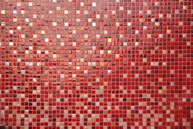 Composition de mosaïque de carreaux de verre coloré en céramique