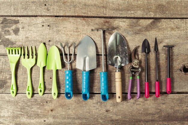 Composition d'outils de jardin