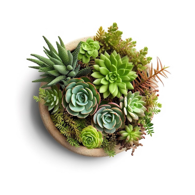 Composition de Succulentes