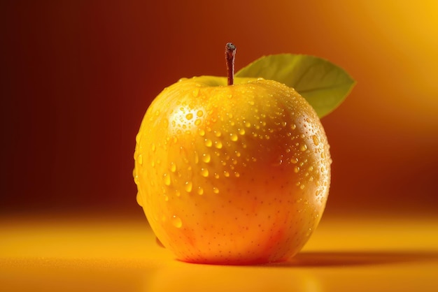 Composition de pomme jaune