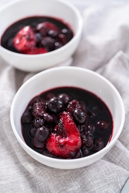 Compote de fruits