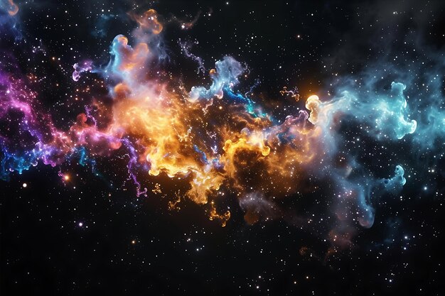 Photo comprendre la composition chimique de l'univers