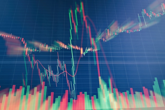 Comptabilité de l'analyse des graphiques récapitulatifs des bénéfices. Le plan d'affaires lors de la réunion et analyser les chiffres financiers pour afficher la performance