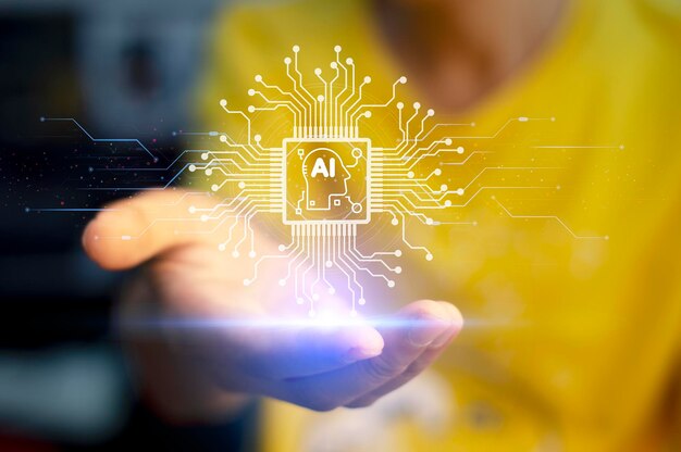 Le concept AI ChatBot est unique en ce sens qu'il peut interagir aussi naturellement qu'un véritable humain Industrie Innovation 50