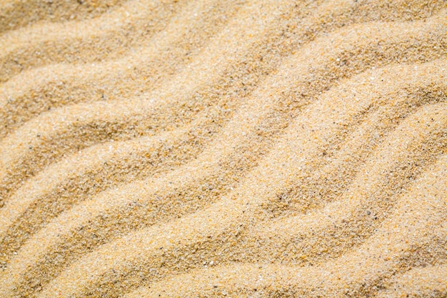 Concept d'arrière-plan d'été Toile de fond de plage de sable avec espace de copie pour ajouter un message texte ou une œuvre d'art de conception