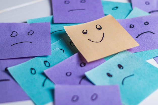 Le concept d'attitude positive Photo