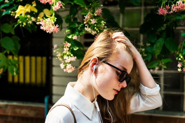 Concept audio de connexion à froid pour l&#39;été