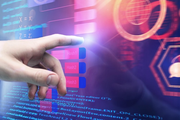 Concept d'avenir et d'innovation