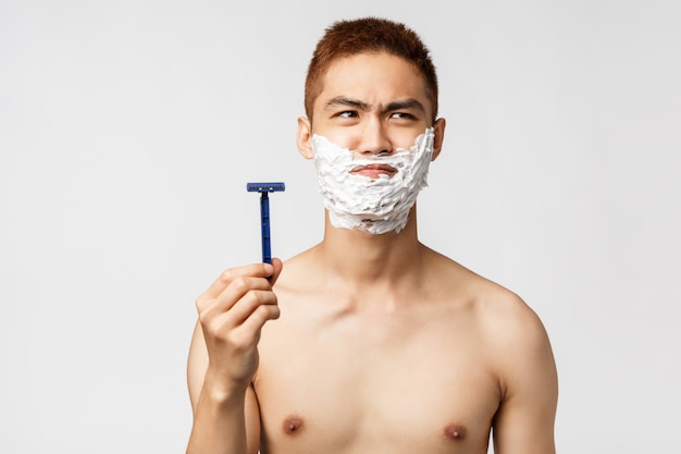 Photo concept de beauté, de personnes et d'hygiène.