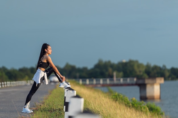 Concept de bien-être de remise en forme et d'entraînement