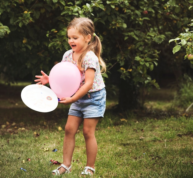 Concept de bonheur fête enfants fête