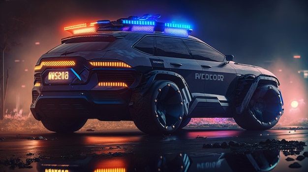 le concept car de la police