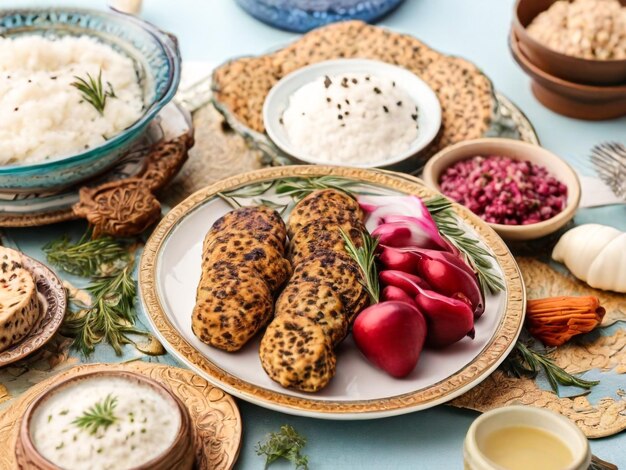 Photo le concept de la célébration de la pâque