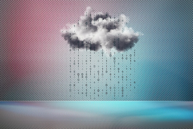 Photo concept de cloud computing