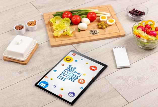 Le concept de composition de Healthy Tablet Pc