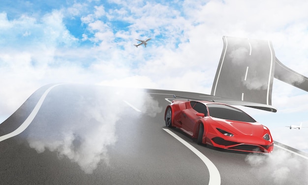 Concept de confort et de créativité de transport
