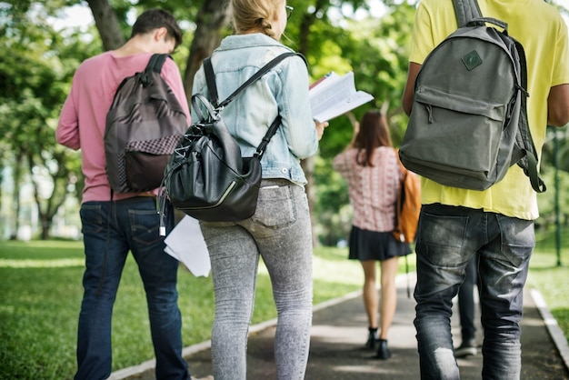 Photo concept de connaissances des étudiants en éducation