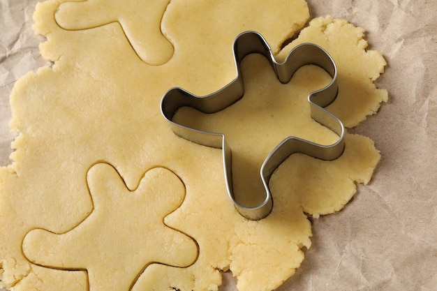 Concept de cuisine cuisiner de délicieux biscuits faits maison