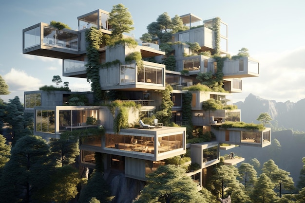 Concept de durabilité dans l'architecture et la construction