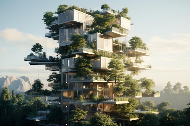 Concept de durabilité dans l'architecture et le secteur de la construction
